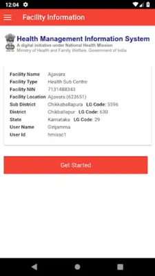 HMIS android App screenshot 4